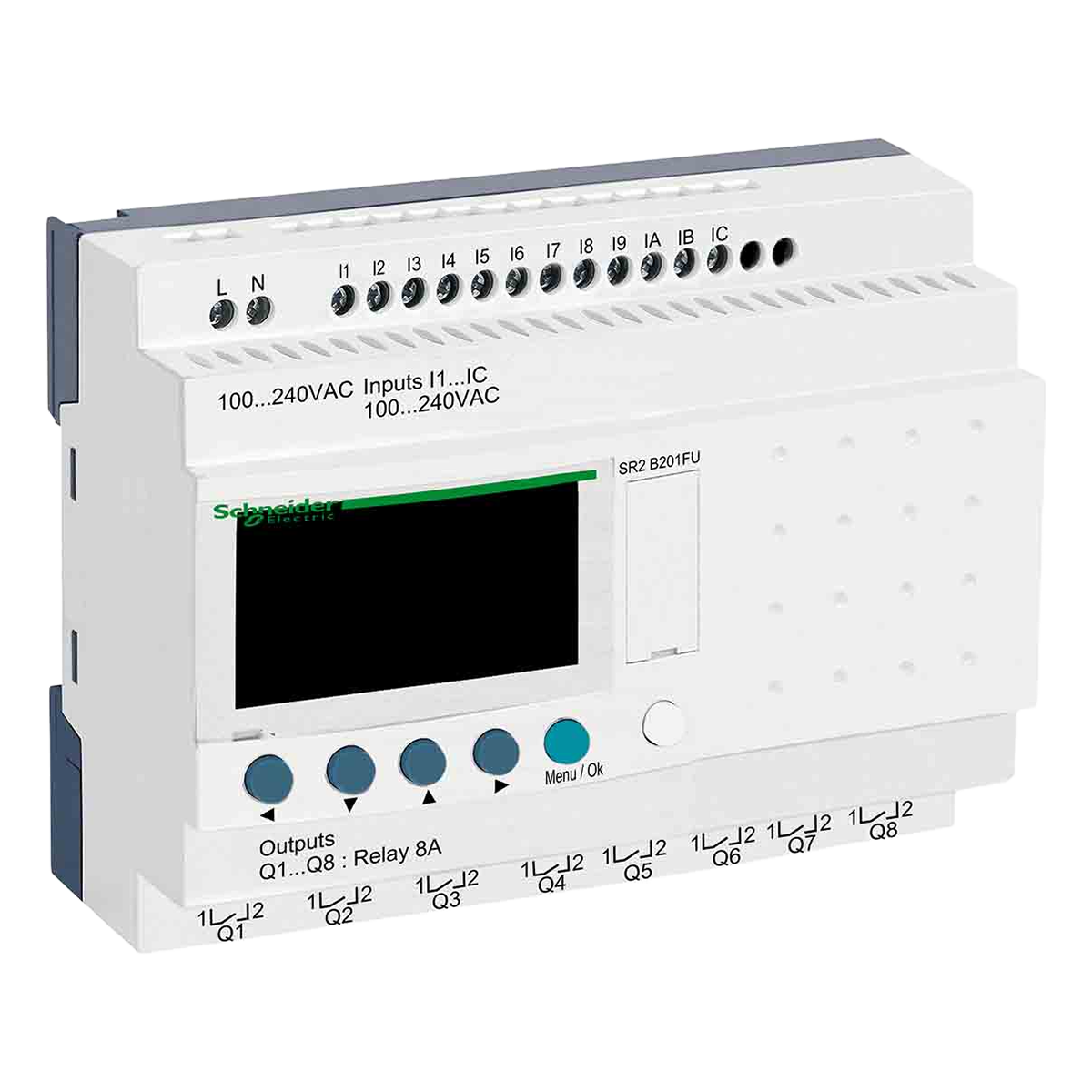 [30031] Zelio Logic II 240VCA 12ED + 8SR C/Display Schneider Electric