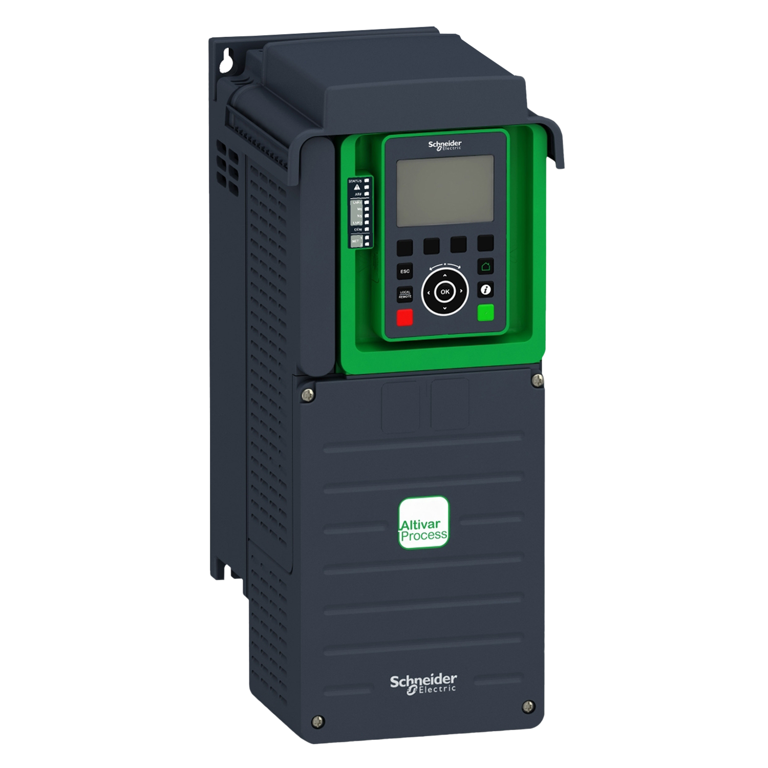 Variador ATV630 380VCA LO: 4kW/5,5HP HO: 3kW/4HP C/Filtro MB RTU/TCP Schneider Electric