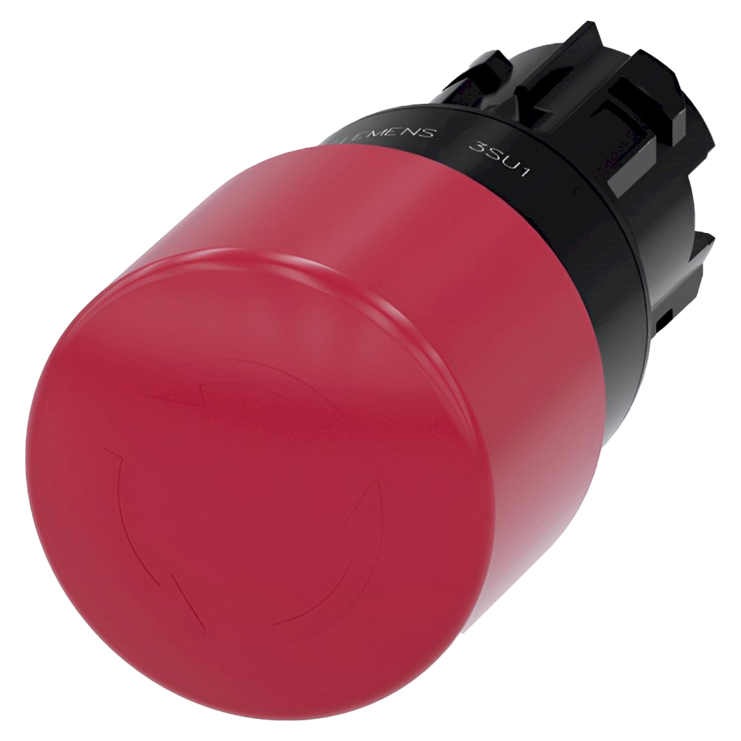 Pulsador Hongo Sirius ACT PVC Rojo S/Contactos Integrados Siemens