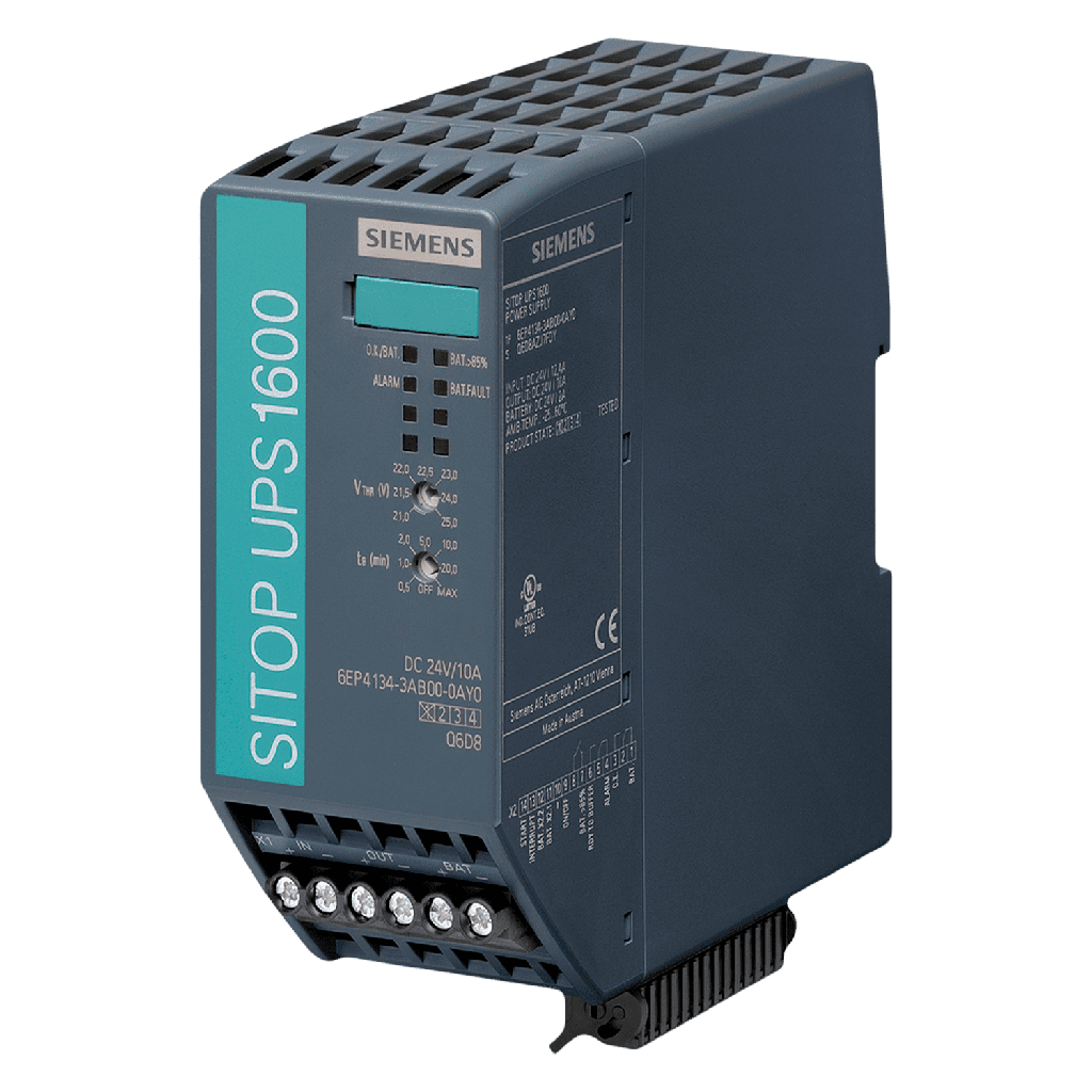 Bateria UPS Alarma/Control 24VCC Tension Salida 24VCC 10A Siemens