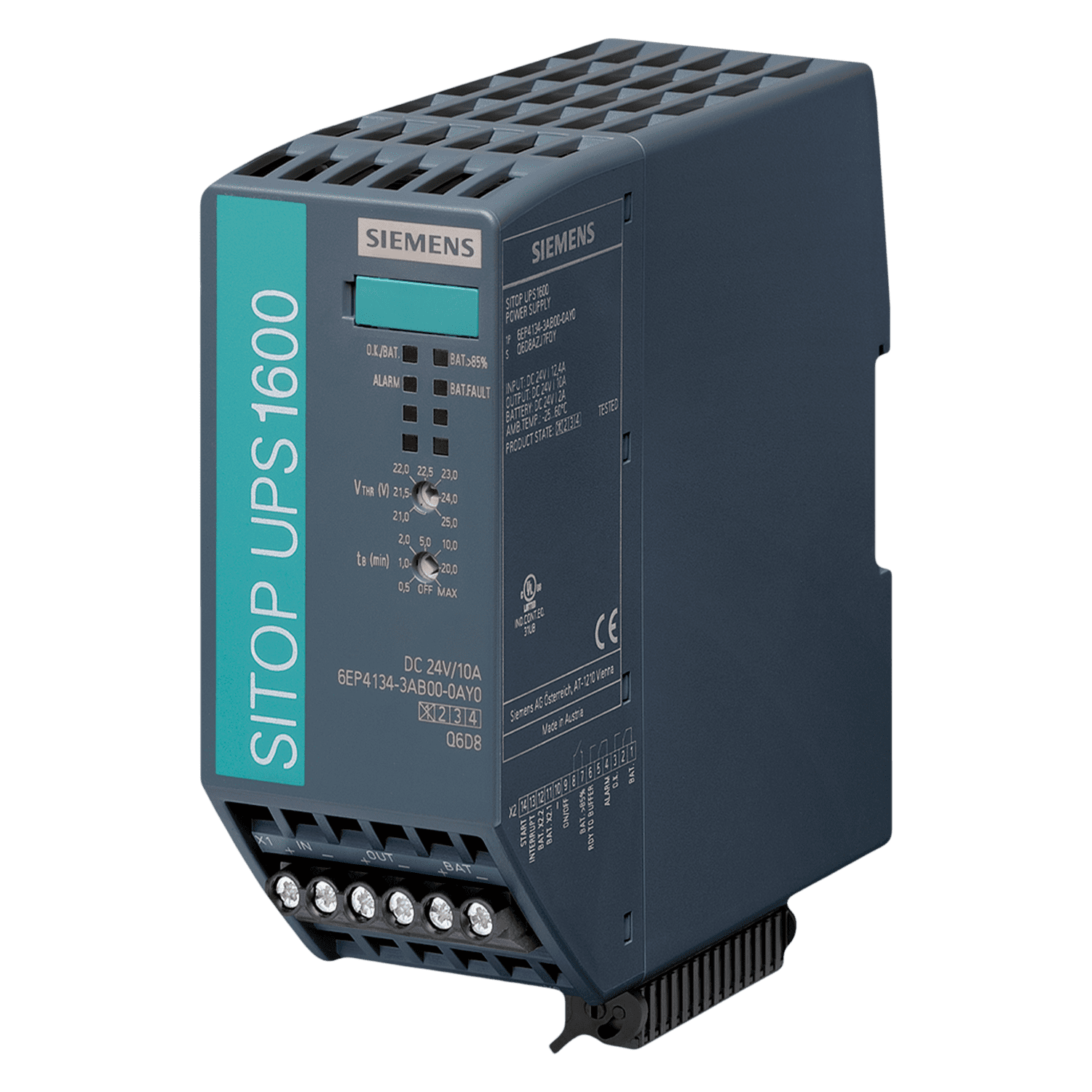 [31130] Bateria UPS Alarma/Control 24VCC Tension Salida 24VCC 10A Siemens