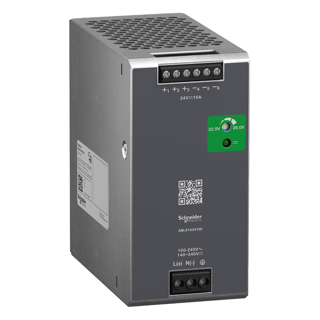 [31134] Fuente Monofásica ABLS E: 100/240V S: 24VCC 10A Optimizada Schneider Electric
