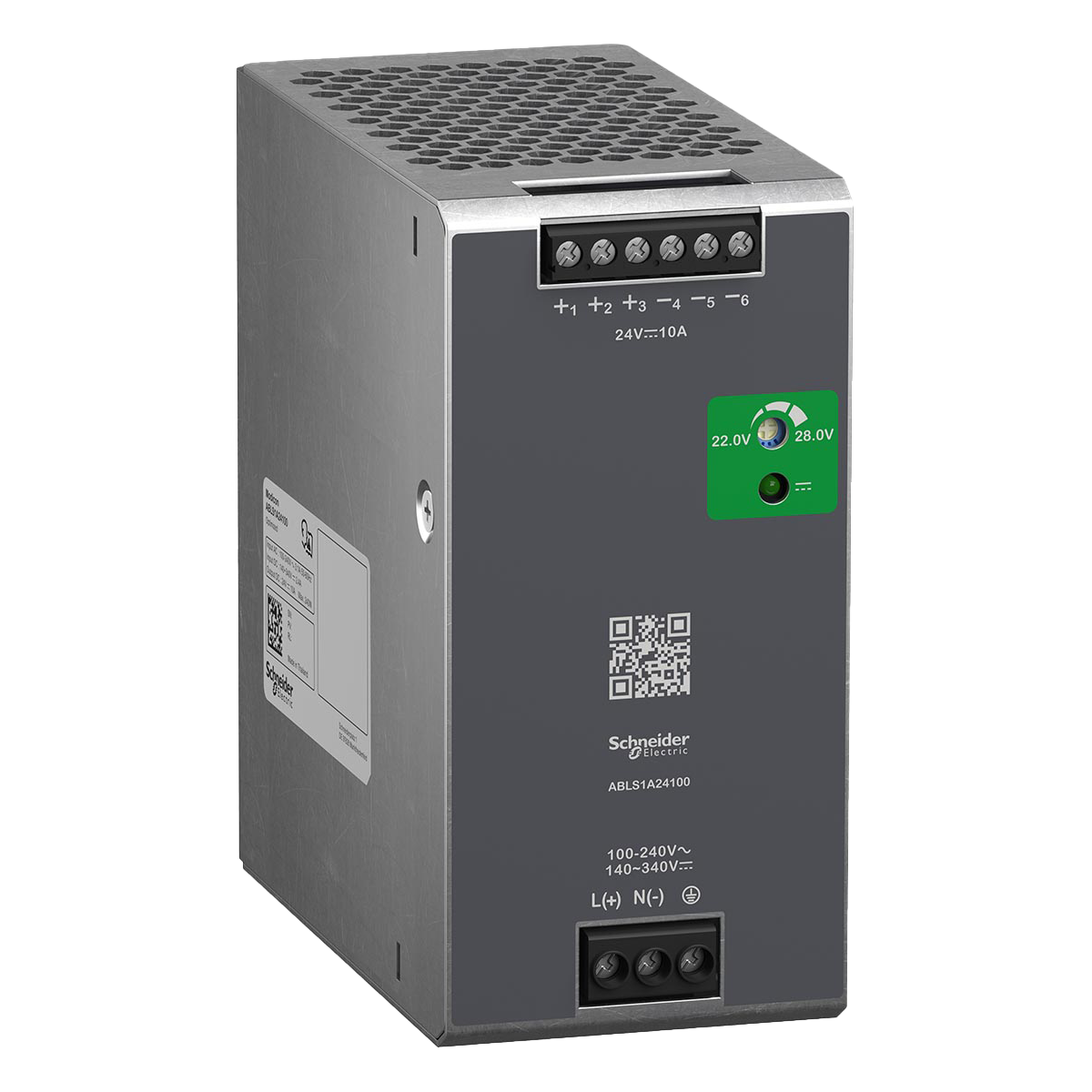 Fuente Monofásica ABLS E: 100/240V S: 24VCC 10A Optimizada Schneider Electric