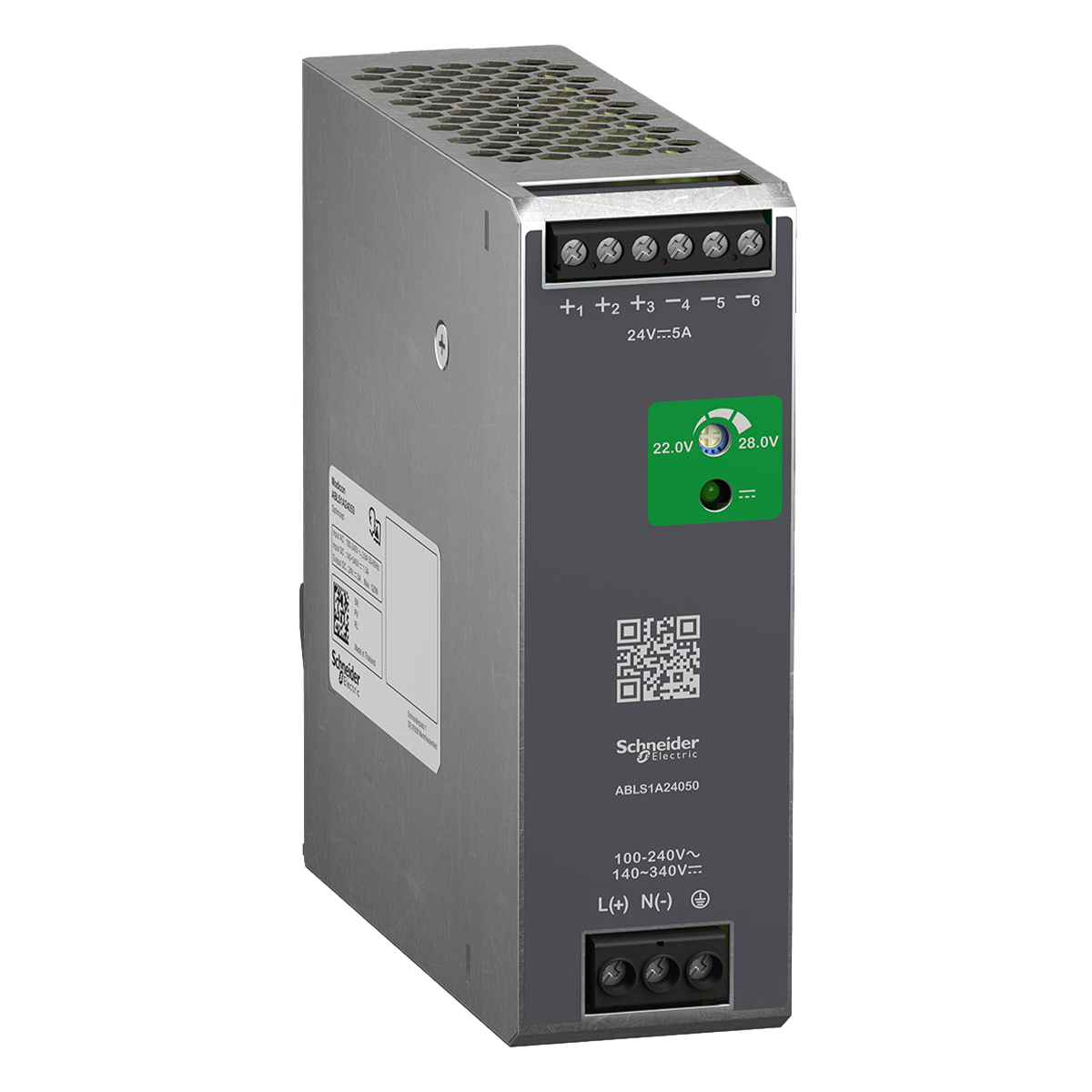 Fuente Monofásica ABLS E: 100/240V S: 24VCC 5A Optimizada Schneider Electric