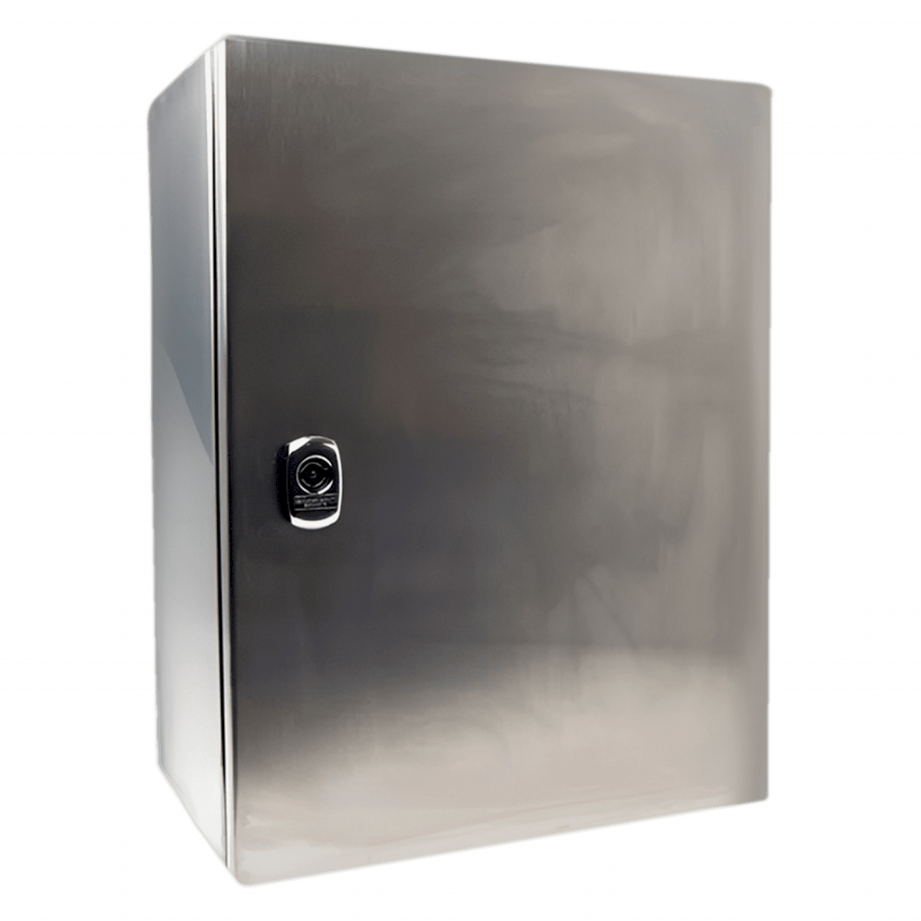 GABINETE EST INOX 300AlX250X150mm S3X IP66 S/BANDEJA NSYS3X302515
