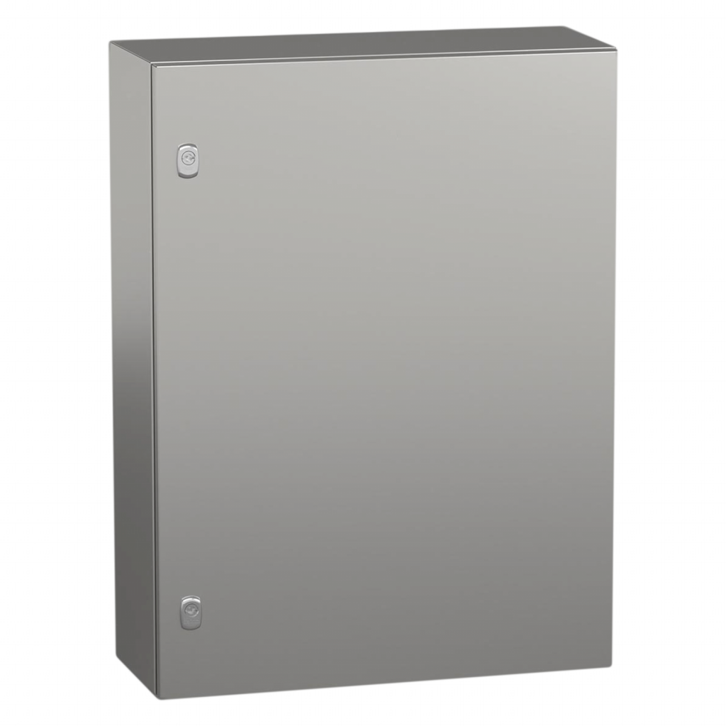 GABINETE EST INOX 800AlX600X250mm S3X IP66 S/BANDEJA NSYS3X8625