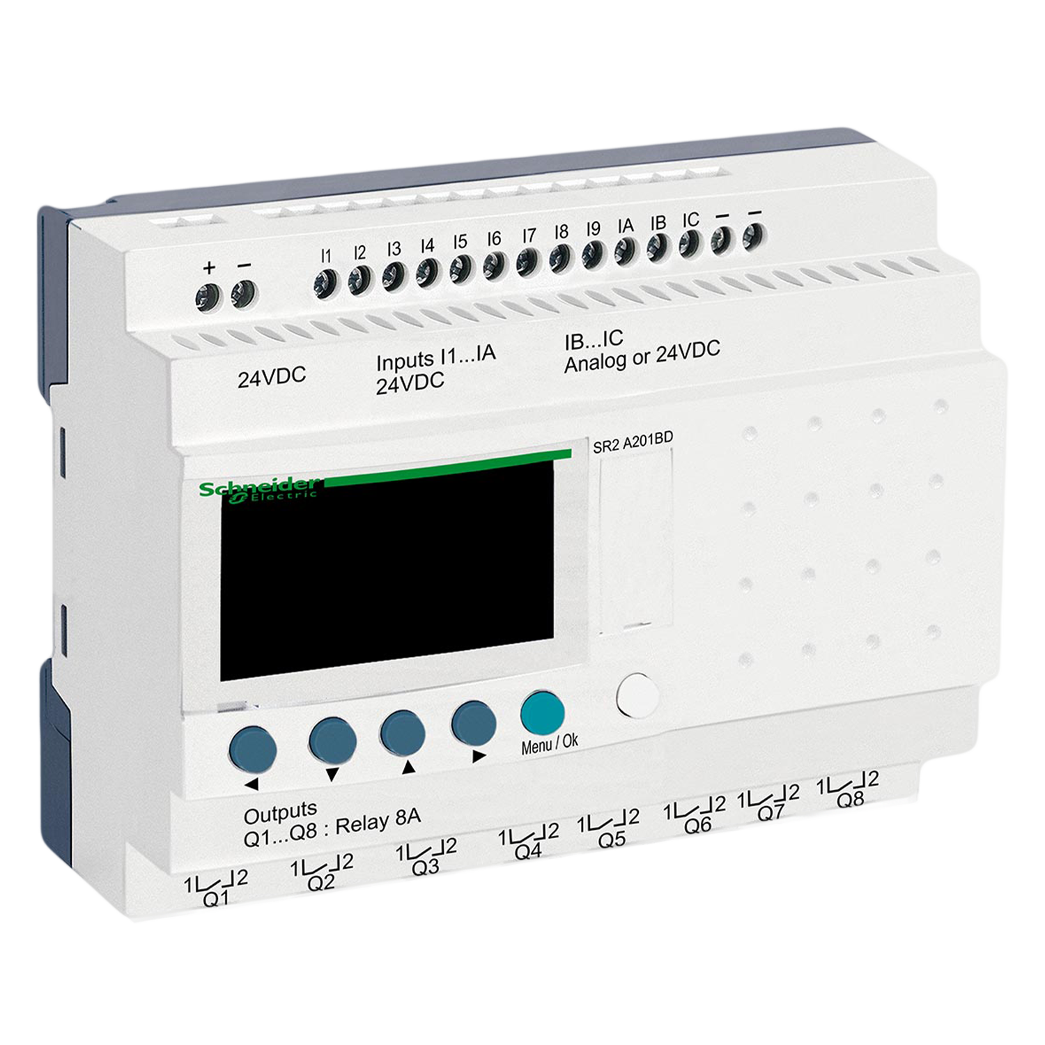 [31639] Zelio Logic II 24VCC 12ED + 8SR C/Display Schneider Electric