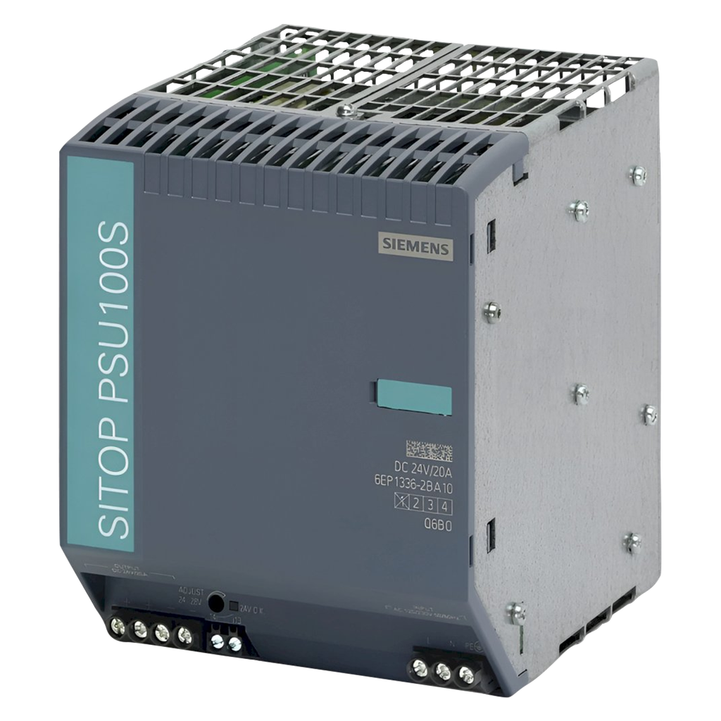 [31867] Fuente Monofásica PSU100S E: 120/230V S: 24VCC 20A Siemens