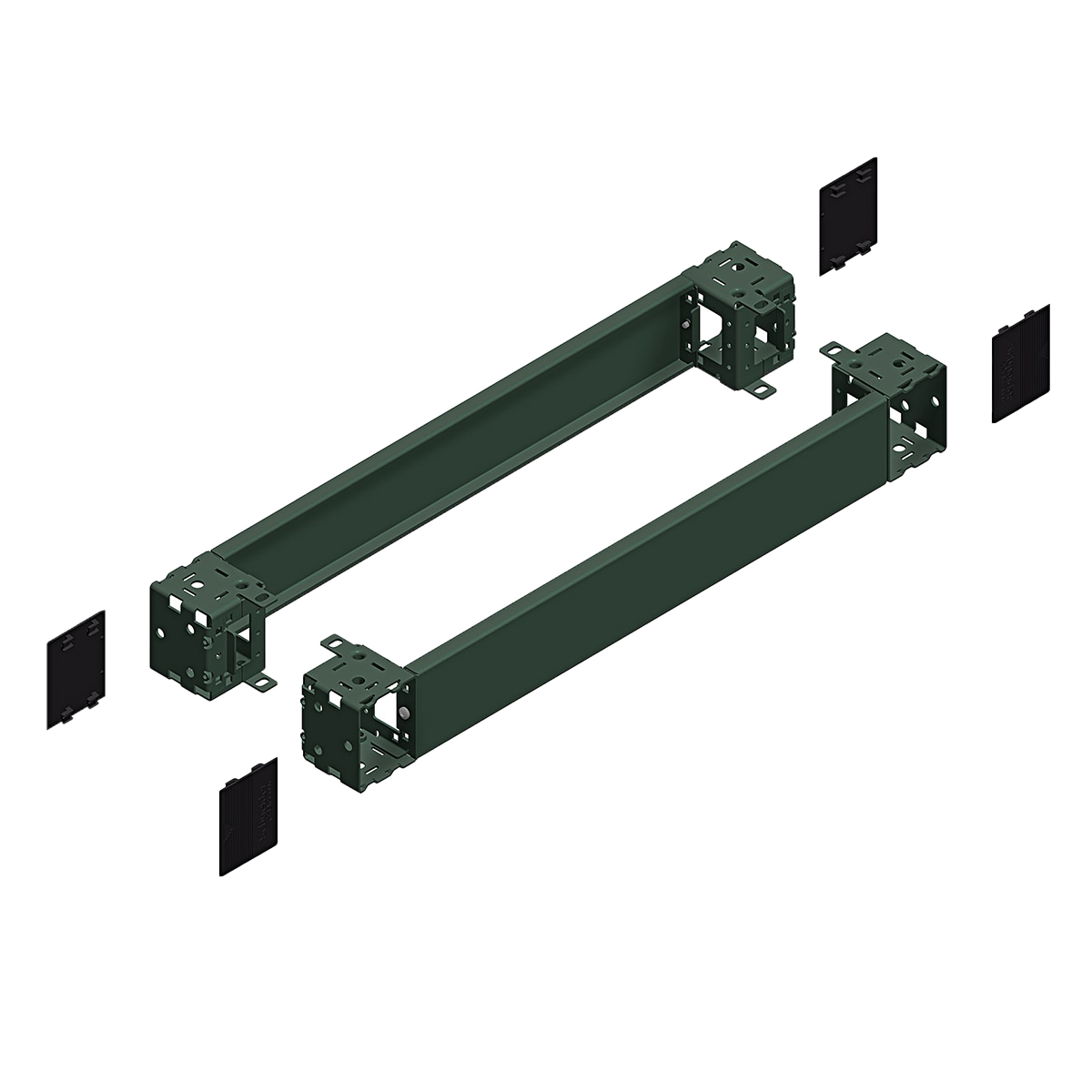 [11838] Zocalo Frontal P/Gabinete 100x800mm Metal Schneider Electric