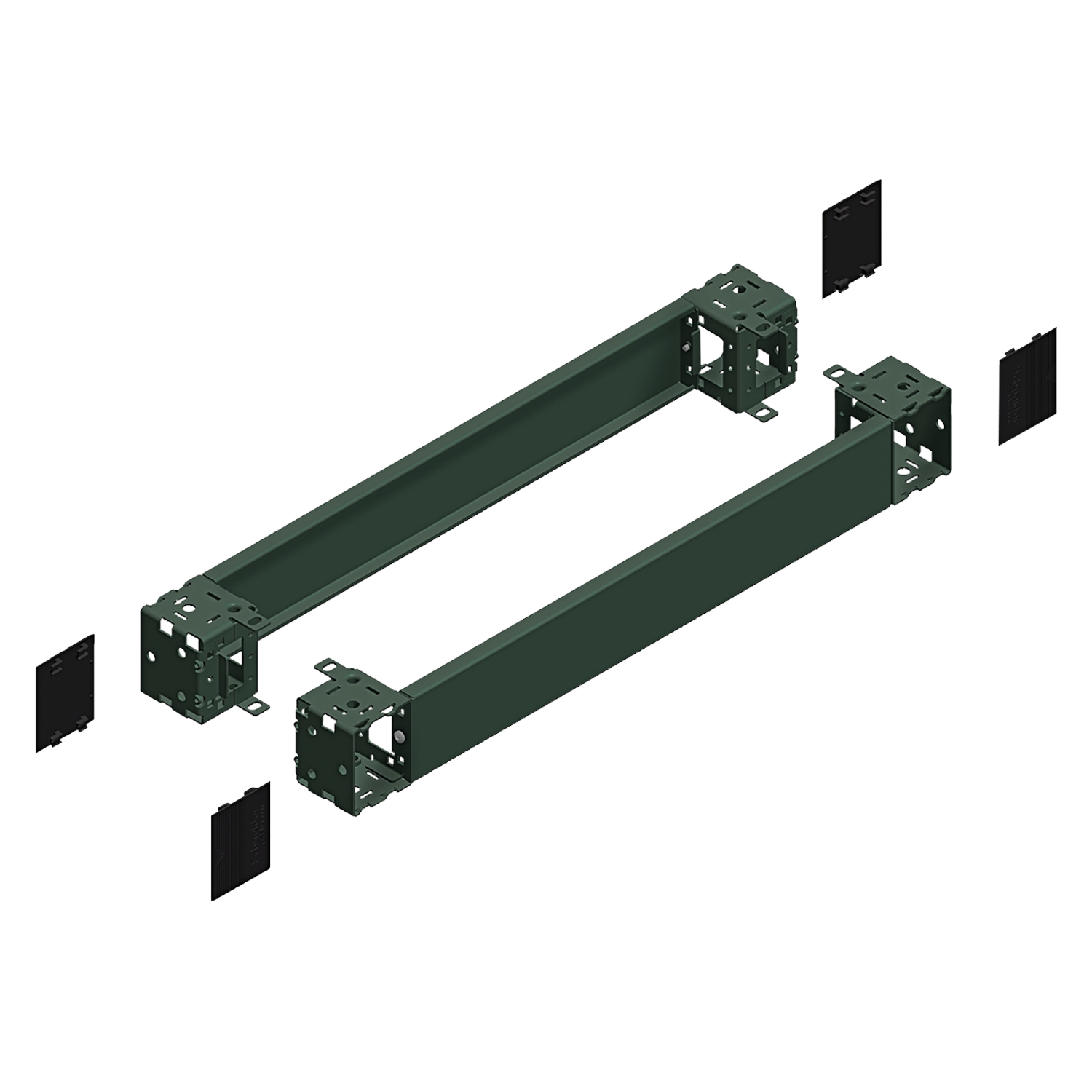 [18240] Zocalo Frontal P/Gabinete 100x600mm Metal Schneider Electric
