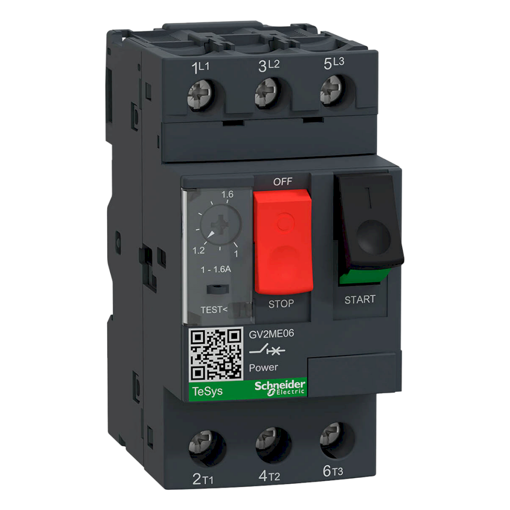 [21044] GUARDAMOTOR MAGTERM 3P 1,0/1,6A 100KA GV2ME06