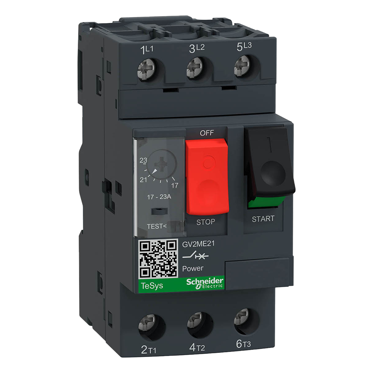 Guardamotor Magnetotérmico GV2 3P 17-23A 15kA Schneider Electric