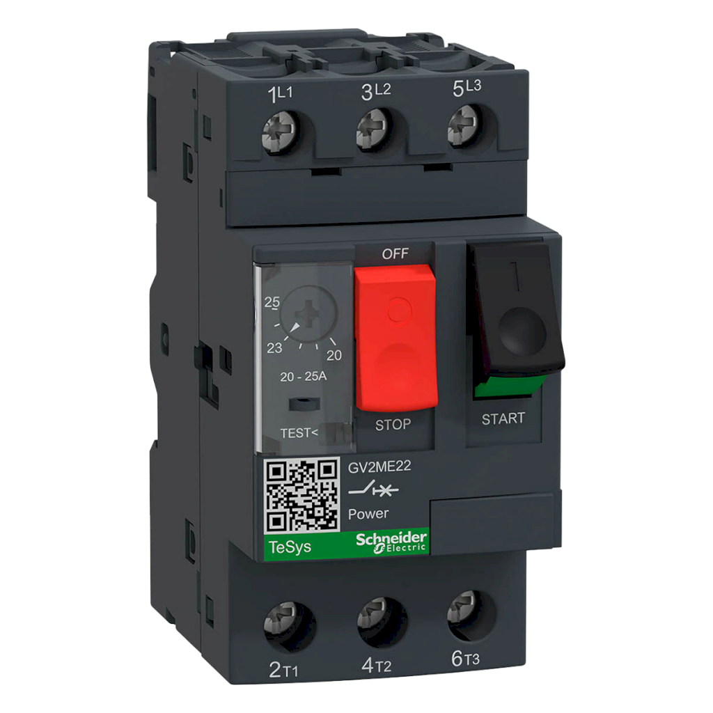 GUARDAMOTOR MAGTERM 3P 20/25A 15KA GV2ME22