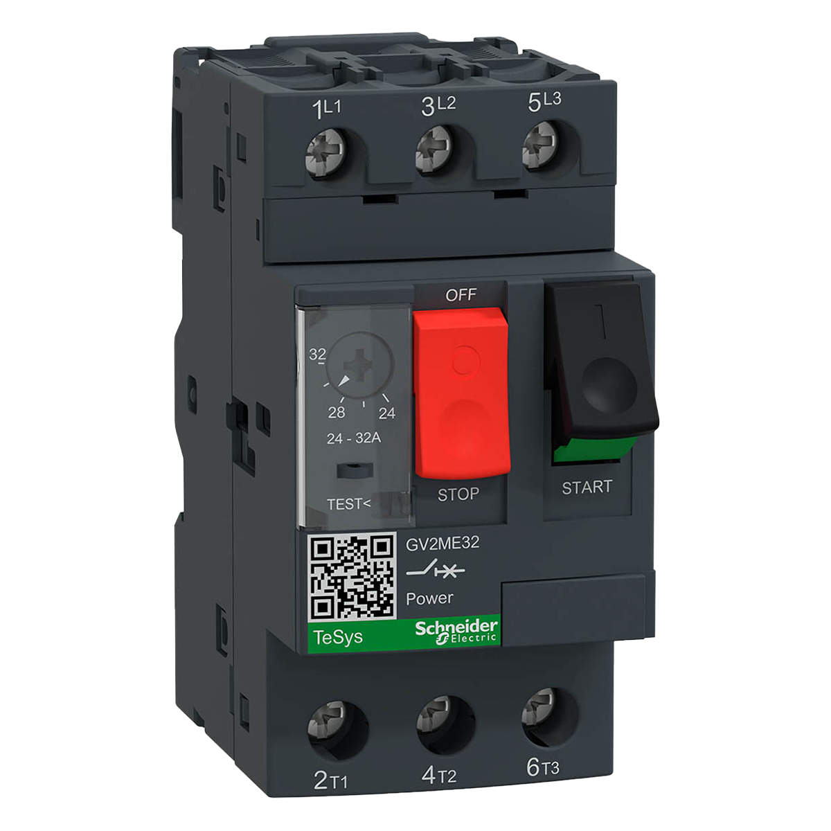Guardamotor Magnetotérmico GV2 3P 24-32A 10kA Schneider Electric
