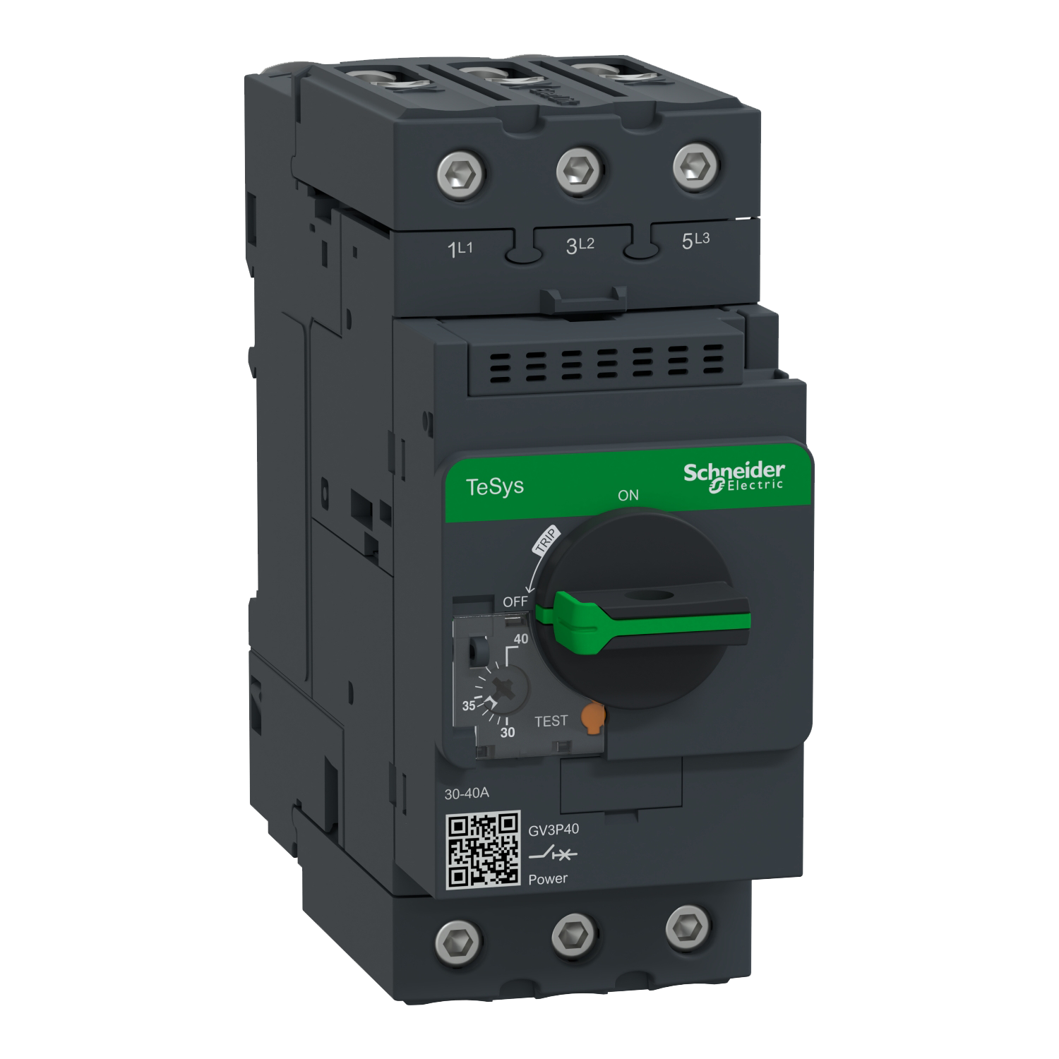 Guardamotor Magnetotérmico GV3 3P 30-40A 50kA Schneider Electric