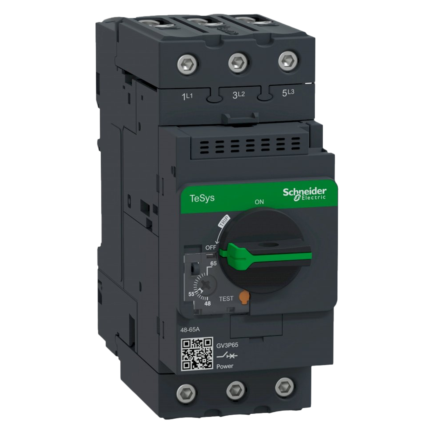 Guardamotor Magnetotérmico GV3 3P 48-65A 50kA Schneider Electric