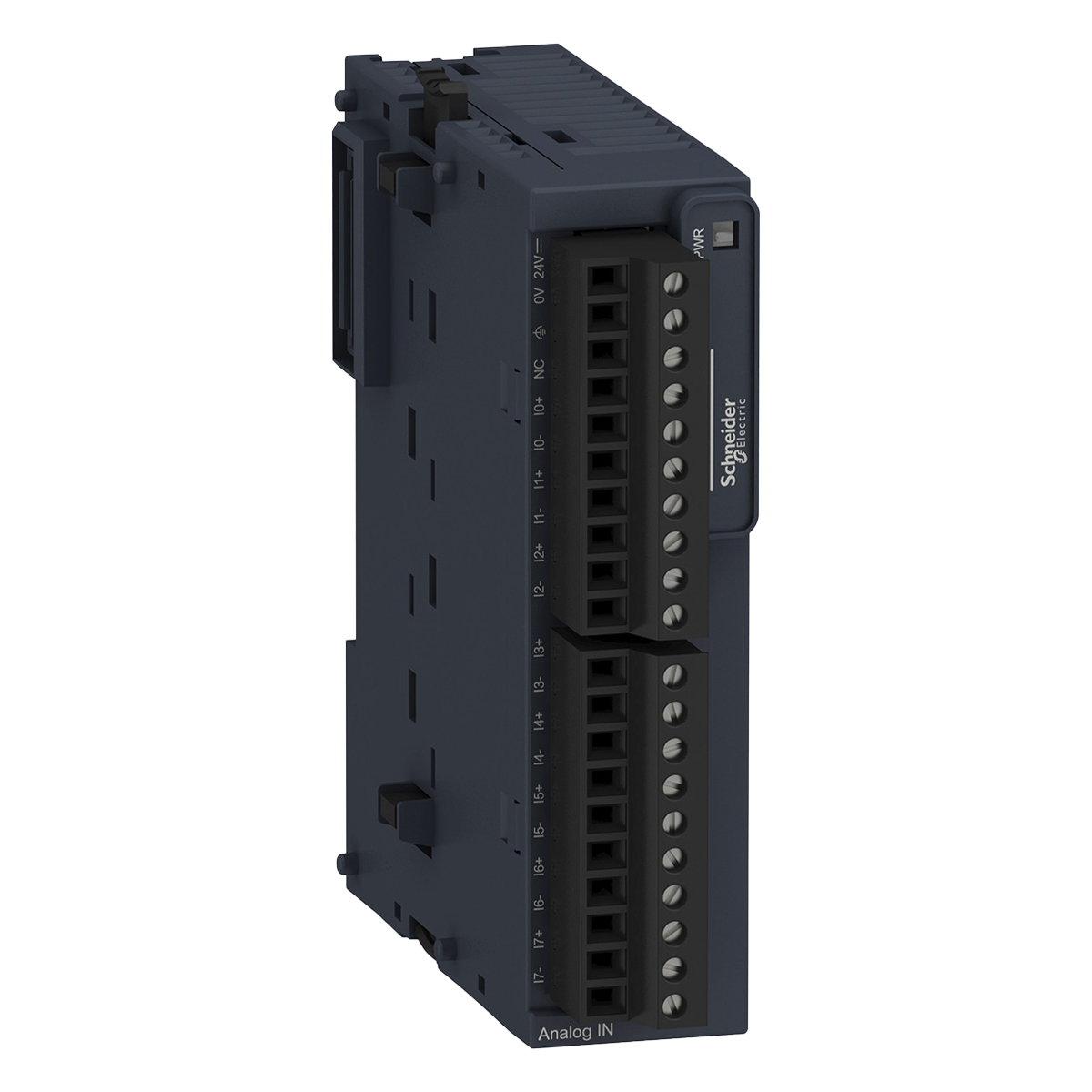 [21740] Módulo M2XX 8 E/Analog. Bornera a Tornillo Montaje Riel DIN 24VCC Schneider Electric
