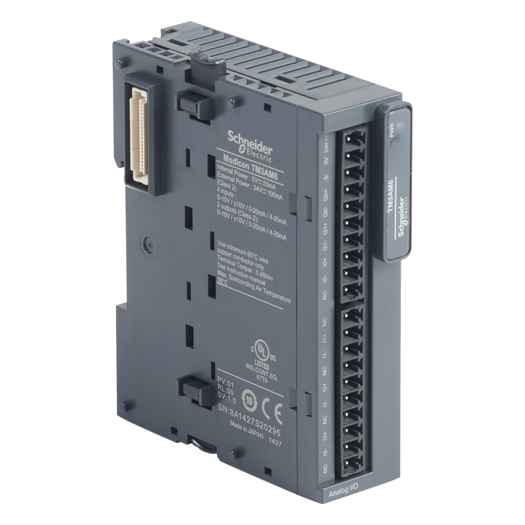 MODULO TM3 4E+2S ANALOGICAS 10..0..10V / 0..4..20mA TM3AM6