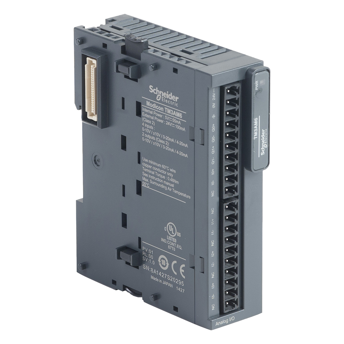 Módulo TM3 4EA + 2SA U/I Tornillo Schneider Electric