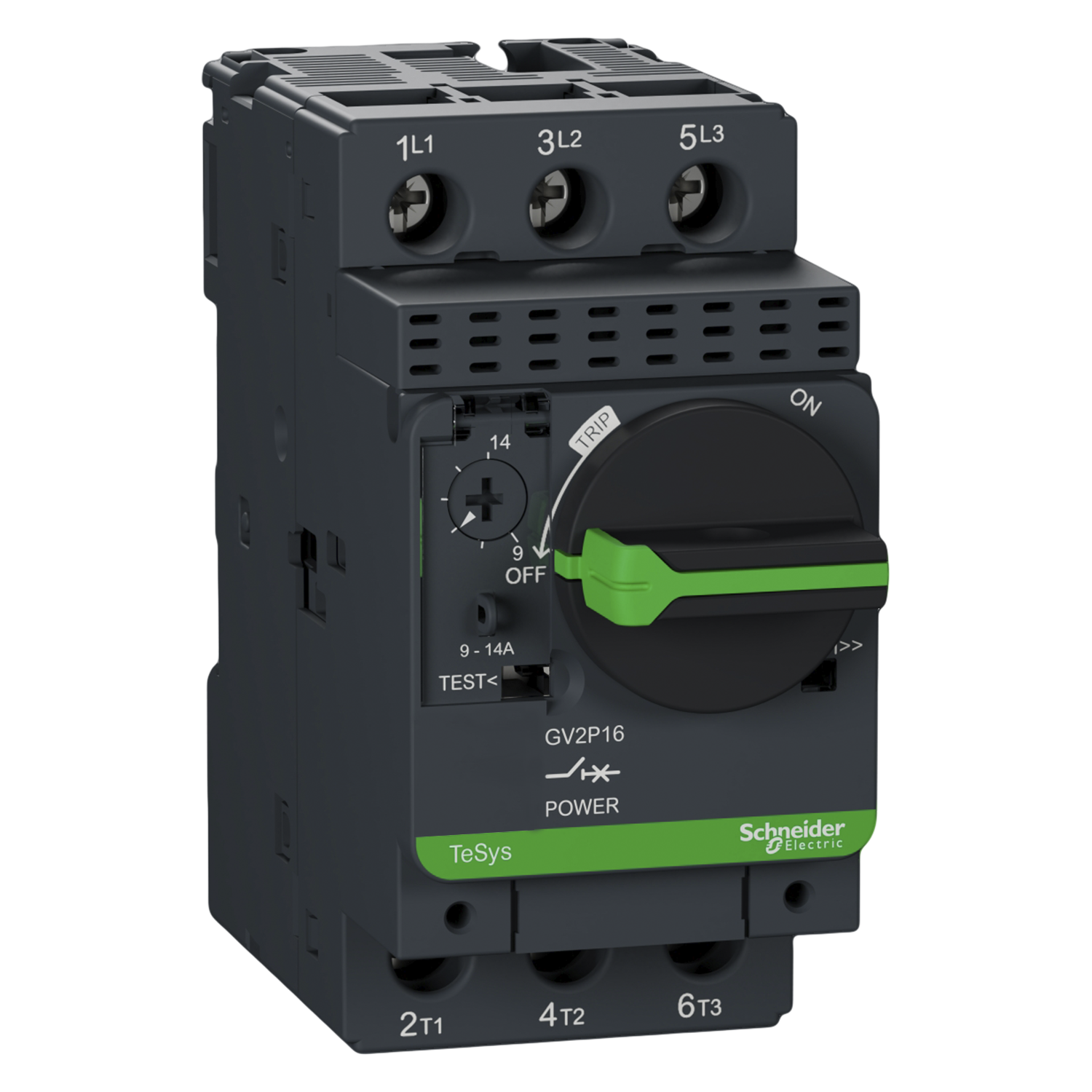 Guardamotor Magnetotérmico GV2 3P 9-14A 100kA Schneider Electric