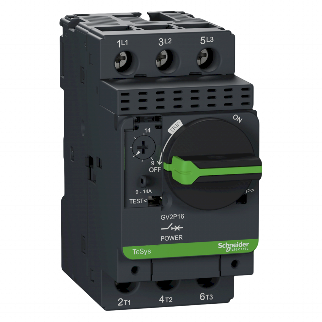 [22044] Guardamotor Magnetotérmico GV2 3P 9-14A 100kA Schneider Electric