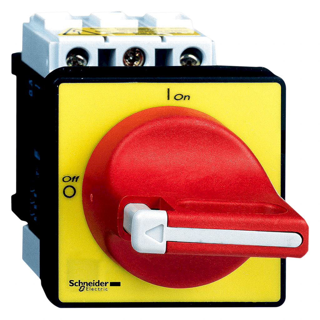 [23270] Interr. Emergencia Tesys Vario 3P 40A 690VCA Fijacion Frontal Maneta Giratoria Schneider Electric