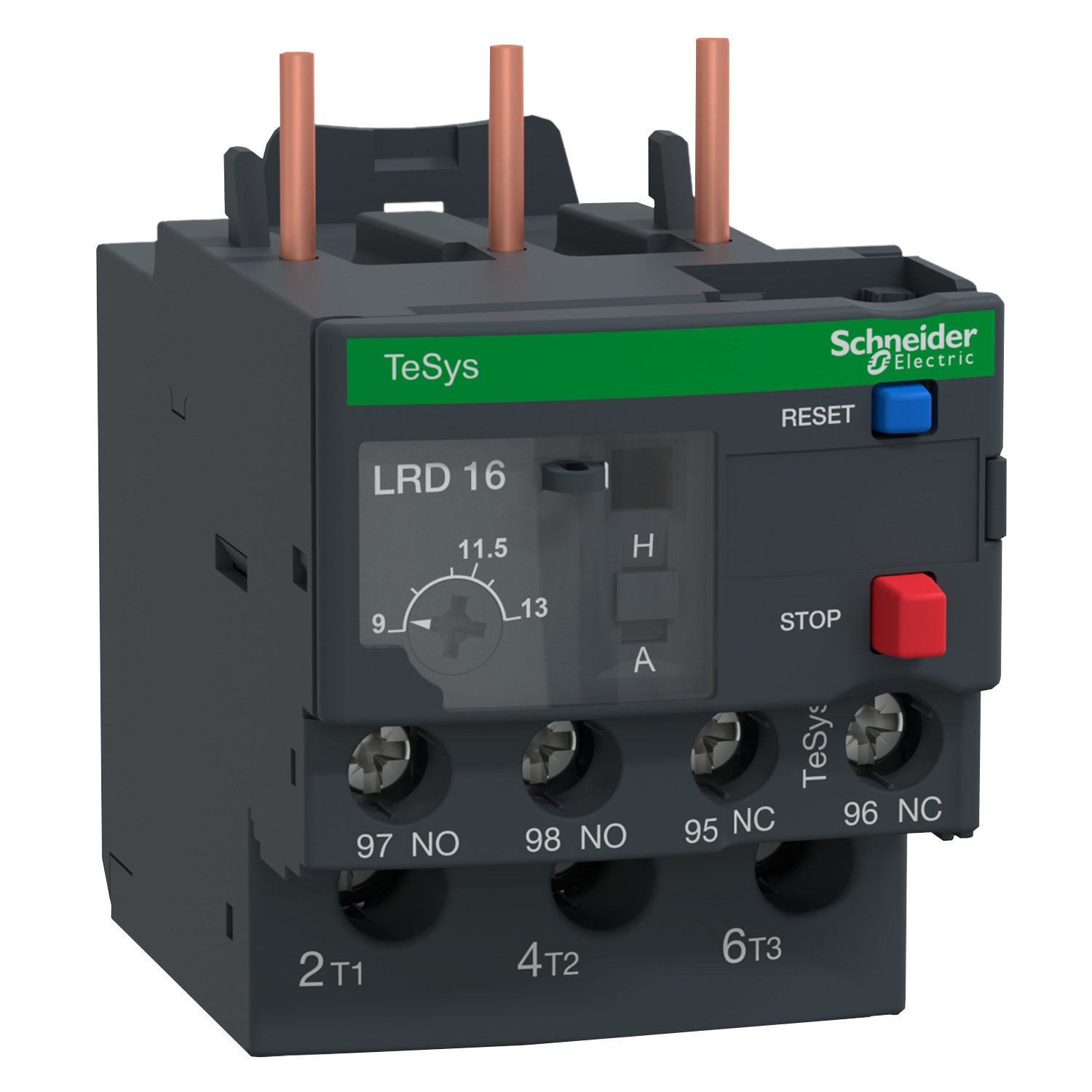 [23278] Relé Térmico 3P 690VCA 13A Rango Ajuste 9-13A Protección T Schneider Electric