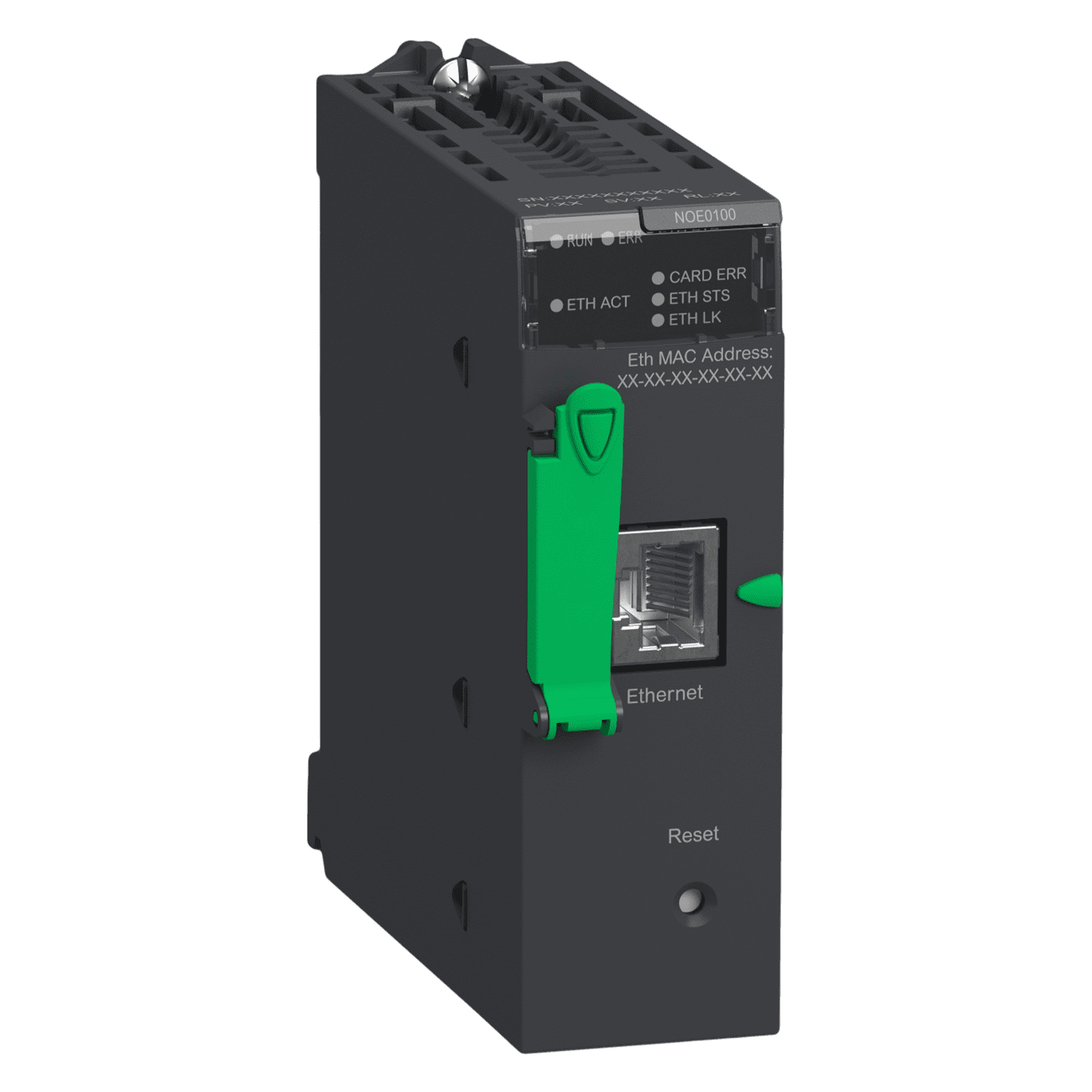 Módulo M340 1xRJ45 P/Controlador Backplane 24VCC Schneider Electric