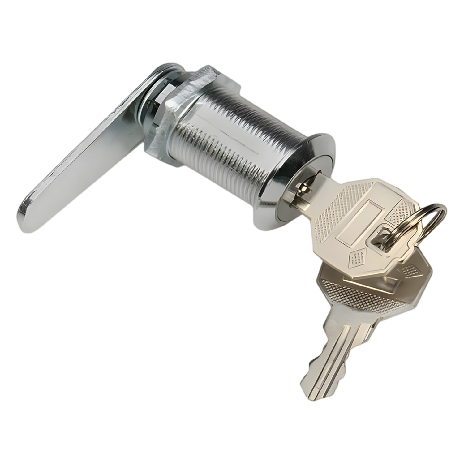 [24736] Cerradura Gr Metálica 1/2 Vuelta C/Llave Mediana Genrod