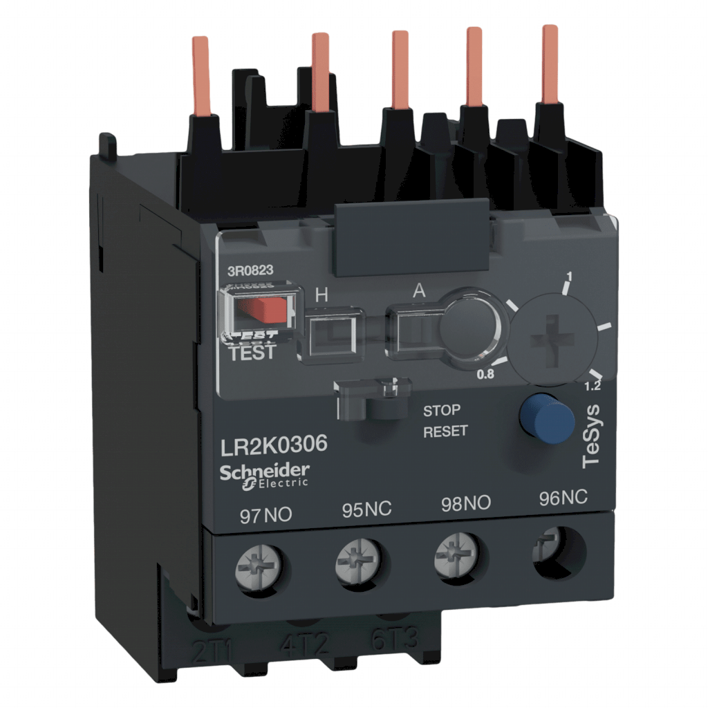 Relé Térmico 3P 690VCA 1,2A Rango Ajuste 0,8-1,2A Protección T Schneider Electric