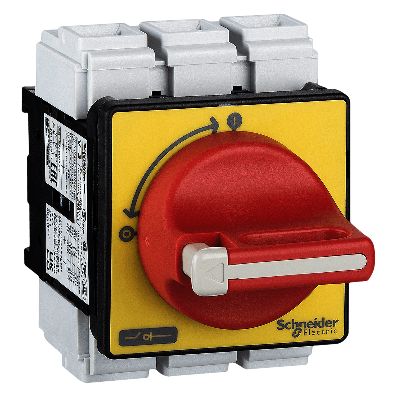 Interr. Emergencia Tesys Vario 3P 63A 690VCA Fijacion Frontal Maneta Giratoria Schneider Electric