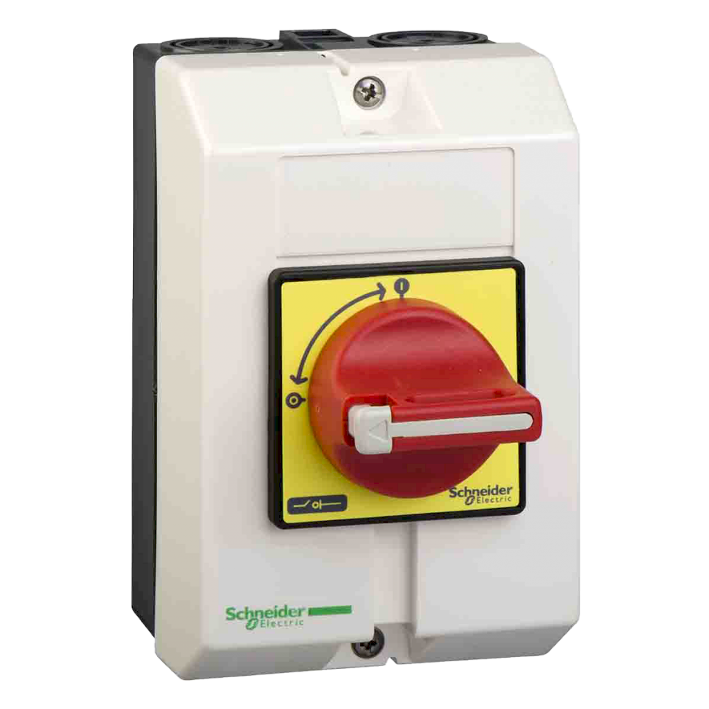 Interr. Emergencia Tesys Vario 3P 32A 690VCA En Caja Maneta Giratoria Schneider Electric
