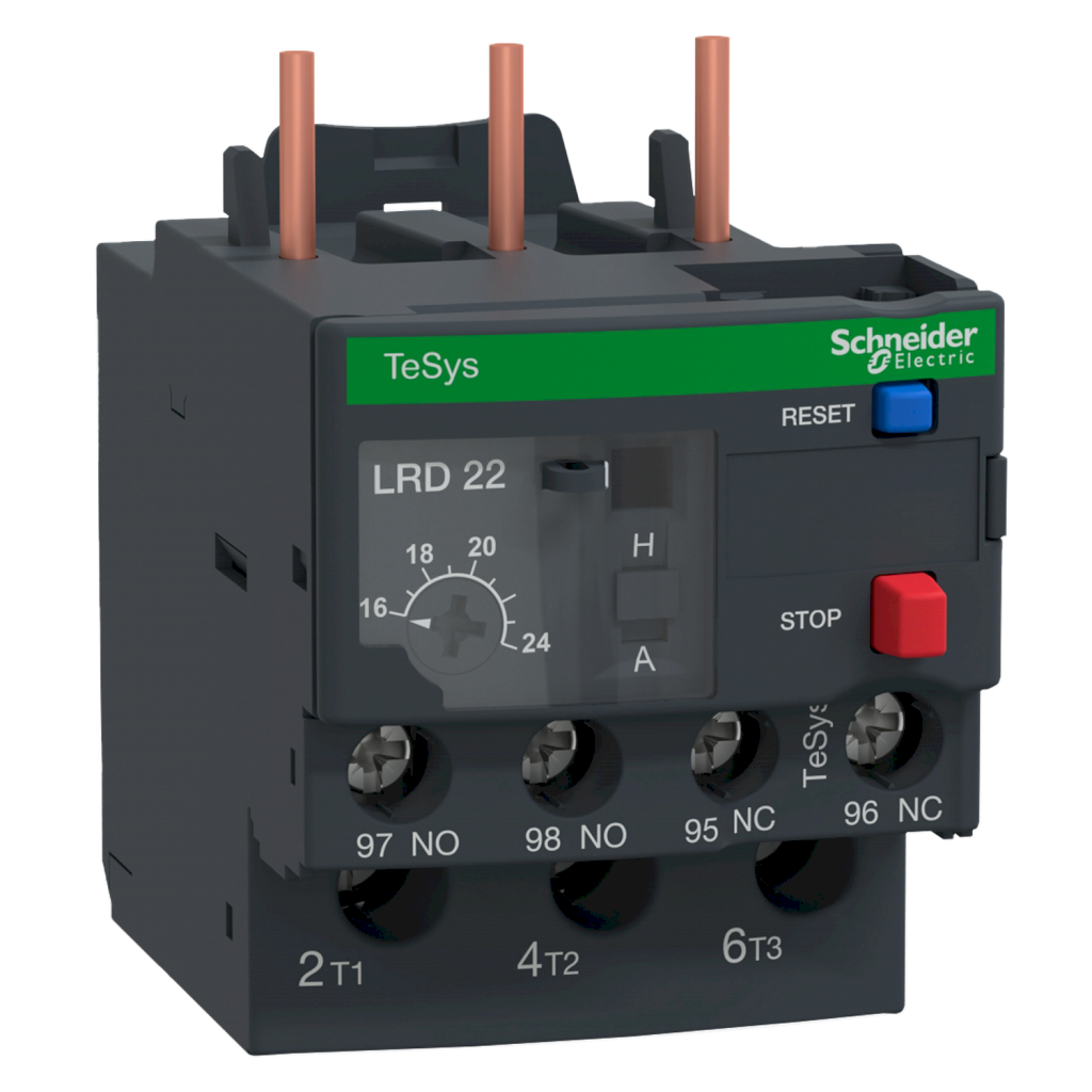Rele Térmico 3P 690VCA 25A Rango Ajuste 17-25A Protección T Schneider Electric