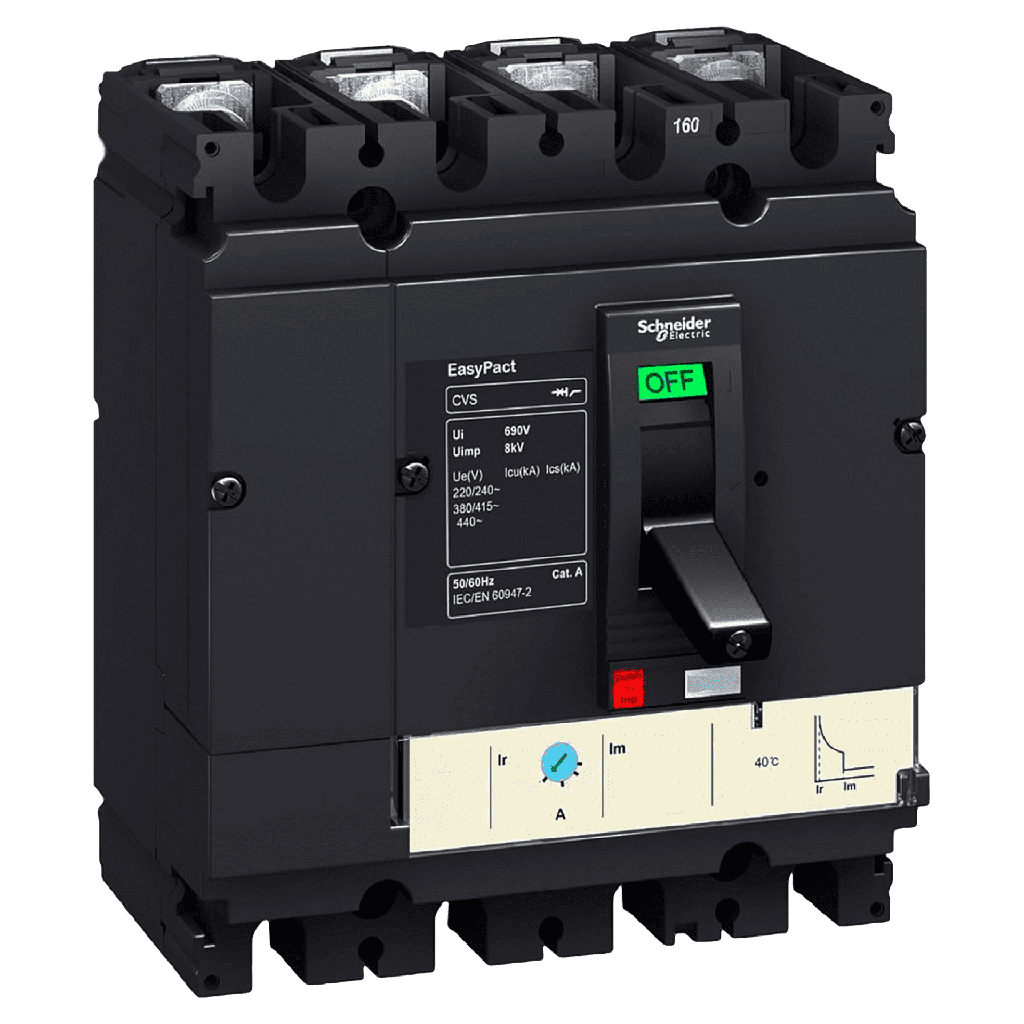 [25661] Interr. CVS160B 4P 160A 690VCA Schneider Electric