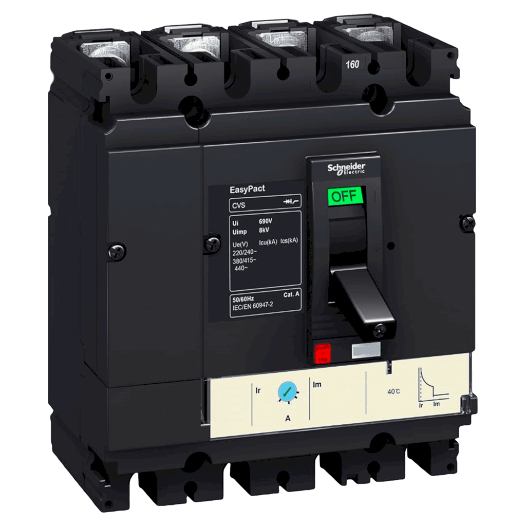 Interr. CVS160B 4P 160A 690VCA Schneider Electric