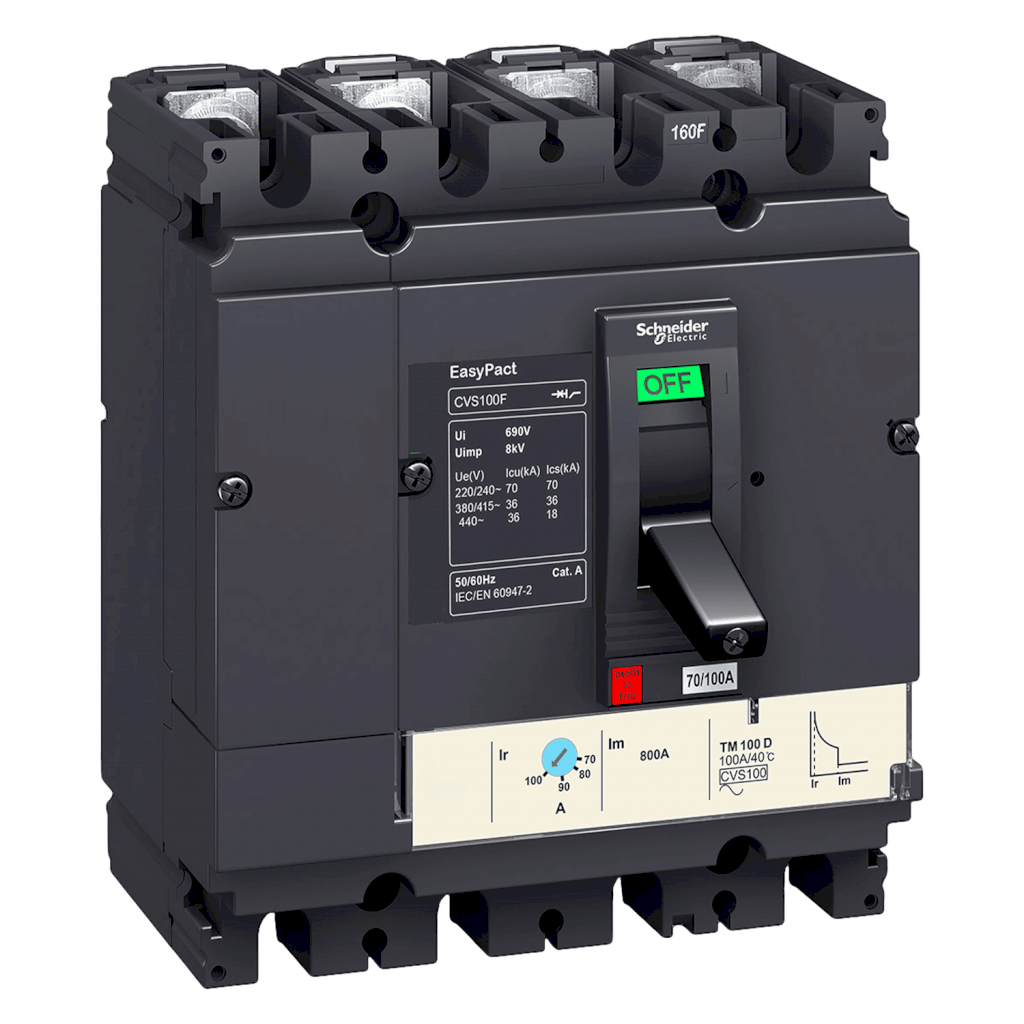 [25662] Interr. CVS250B 4P 200A 690VCA Schneider Electric