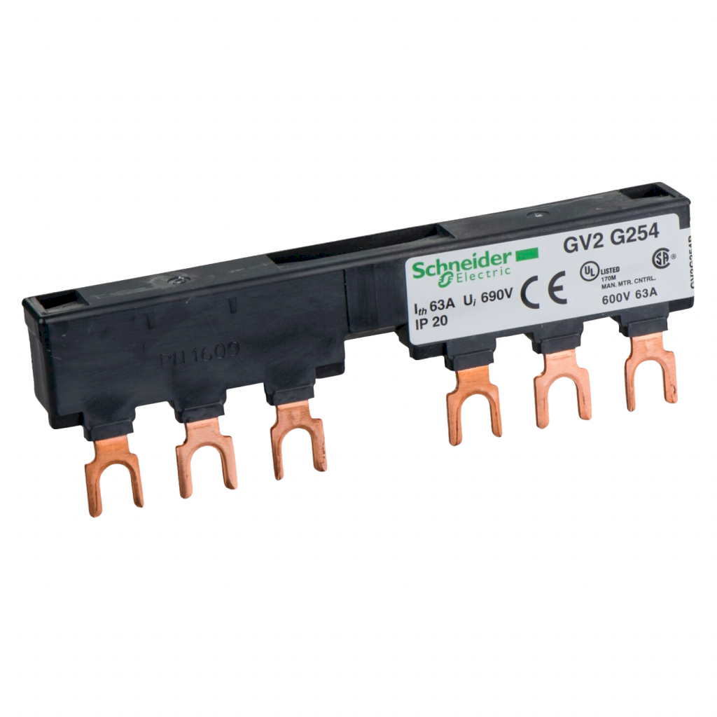 [26334] PEINE SCH ITH=63A 3P P/2 DERIVACIONES 54MM GV2G254