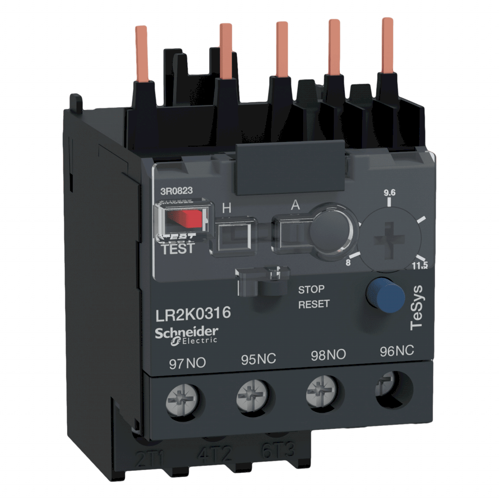 [26547] RELE TERMICO SCH P/CONTACTOR K 8-11.5A LR2K0316