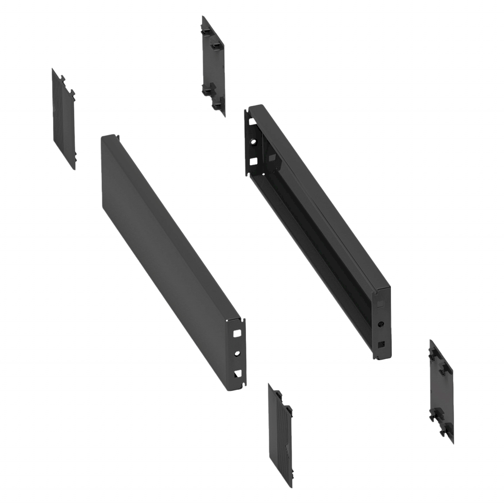 Zocalo Lateral P/Gabinete 100x600mm Metal Schneider Electric