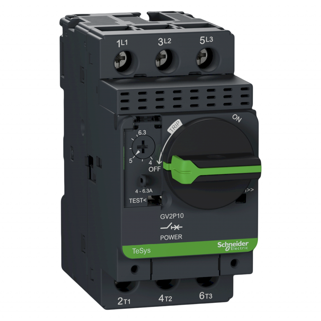 [27141] GUARDAMOTOR MAGTERM 3P 4/6.3A 100KA GV2P10