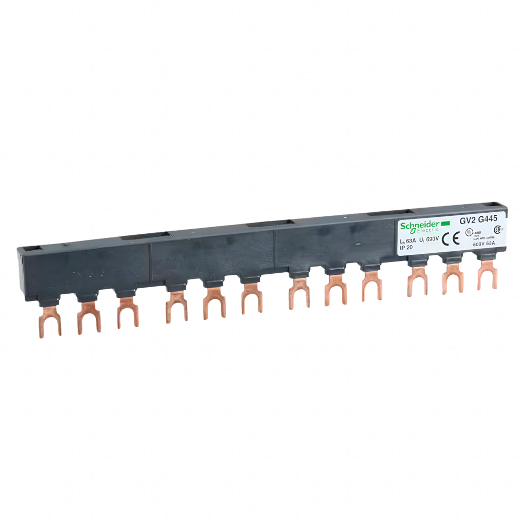 Peine 63A 3 Polos P/4 Derivaciones 45mm Schneider Electric