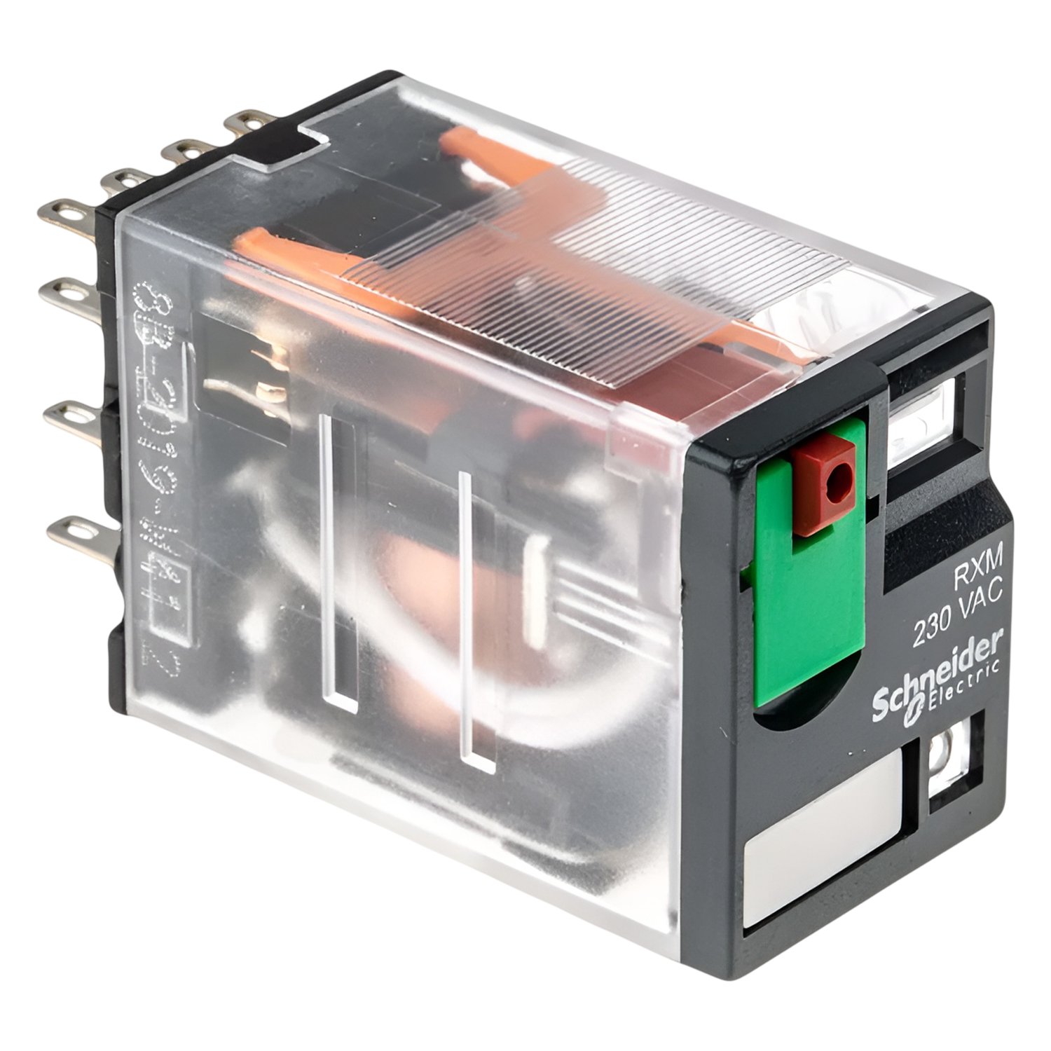 Relé 4 Inversores 230VCA 6A C/Led Schneider Electric