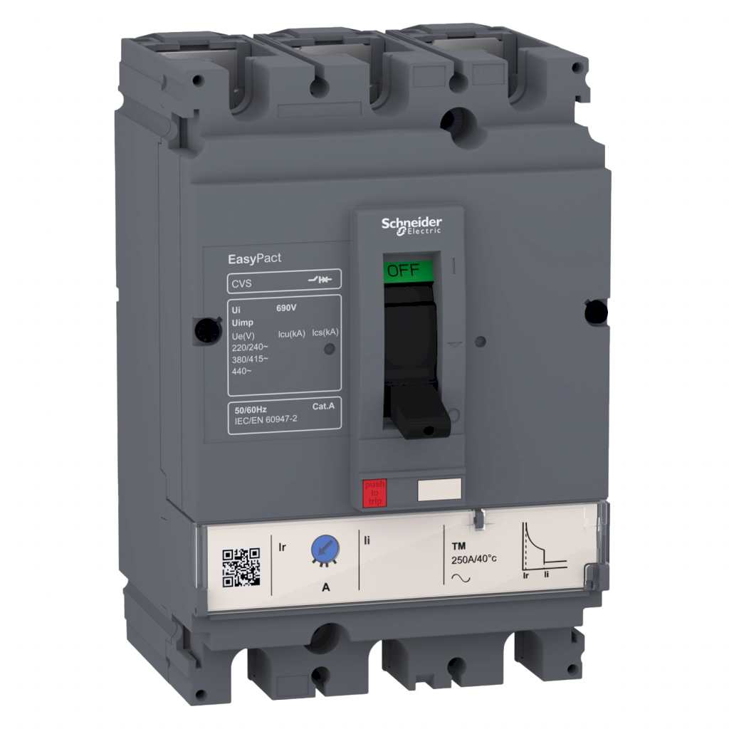 Interr. CSV160B 3P 1250A 380VCA Schneider Electric