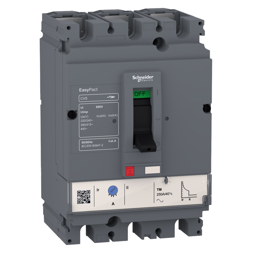 Interr. CSV160B 3P 1250A 380VCA Schneider Electric