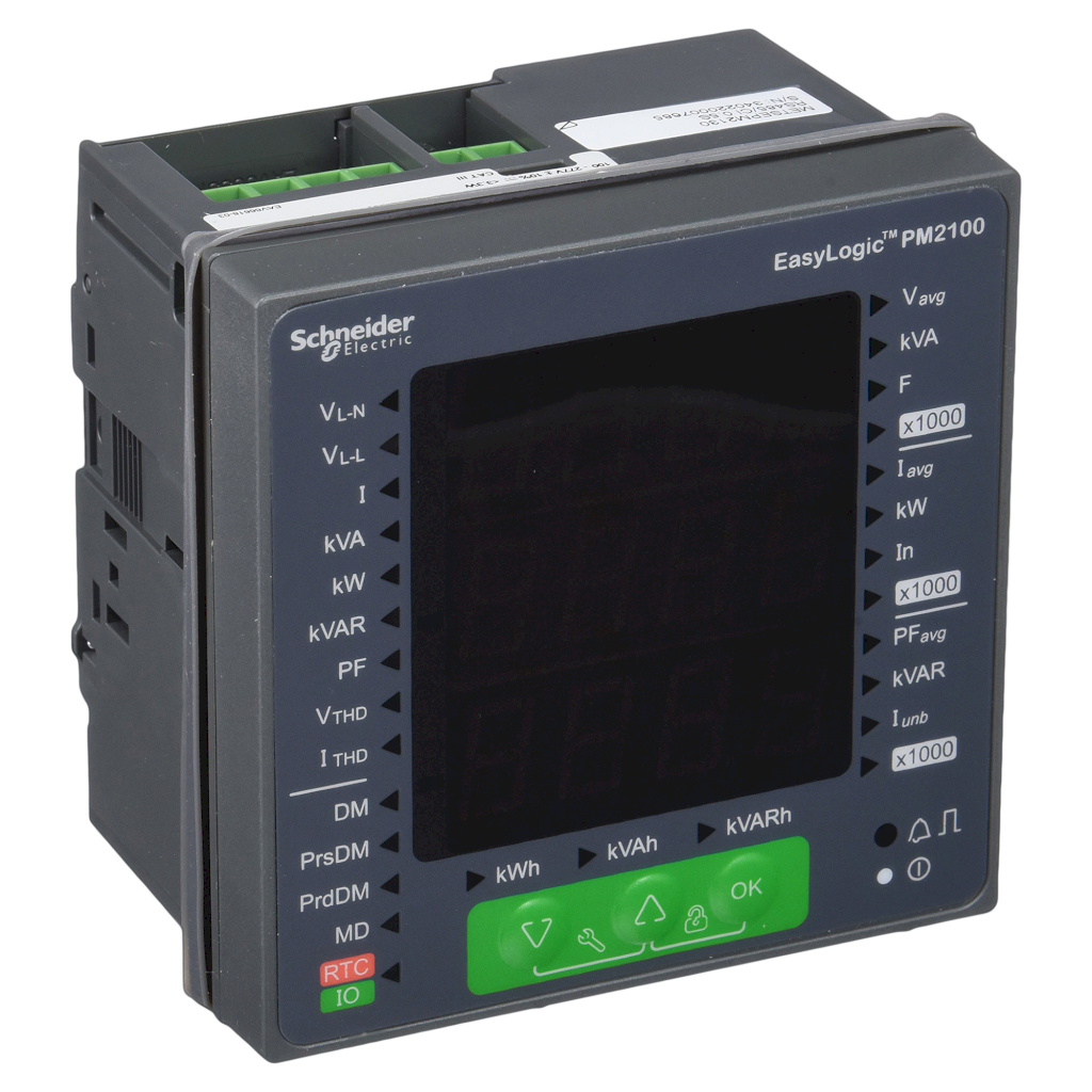 Medidor Easylogic 1xRS485 Corriente TI 1/5A 380VCA Schneider Electric