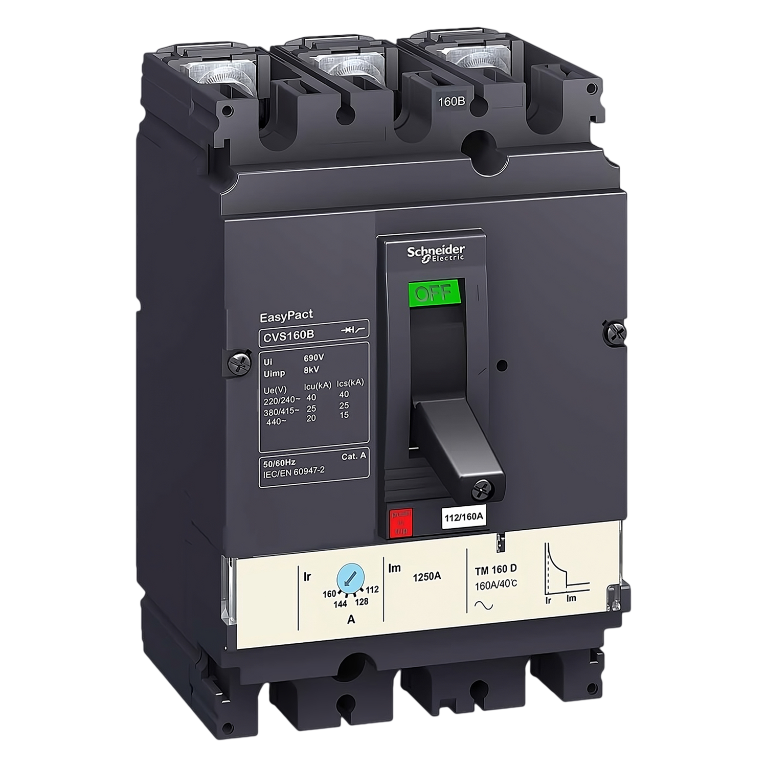 [28004] Interr. CSV160B 3P 160A 690VCA Schneider Electric