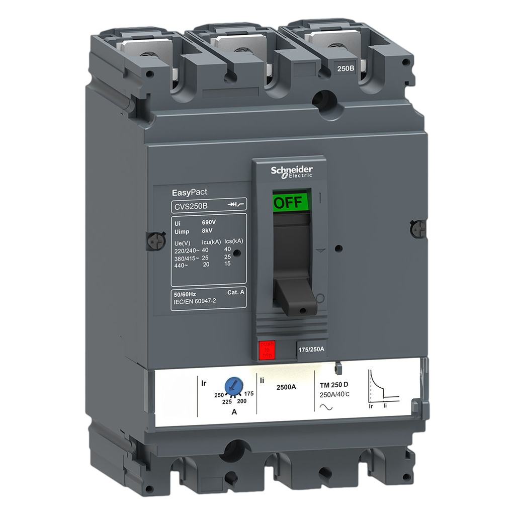 Interr. LV525303 3P 250A 690VCA Schneider Electric