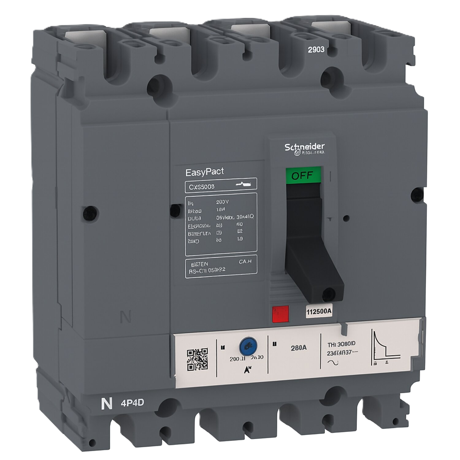 Interr. CVS250B 3P 250A 690VCA Schneider Electric
