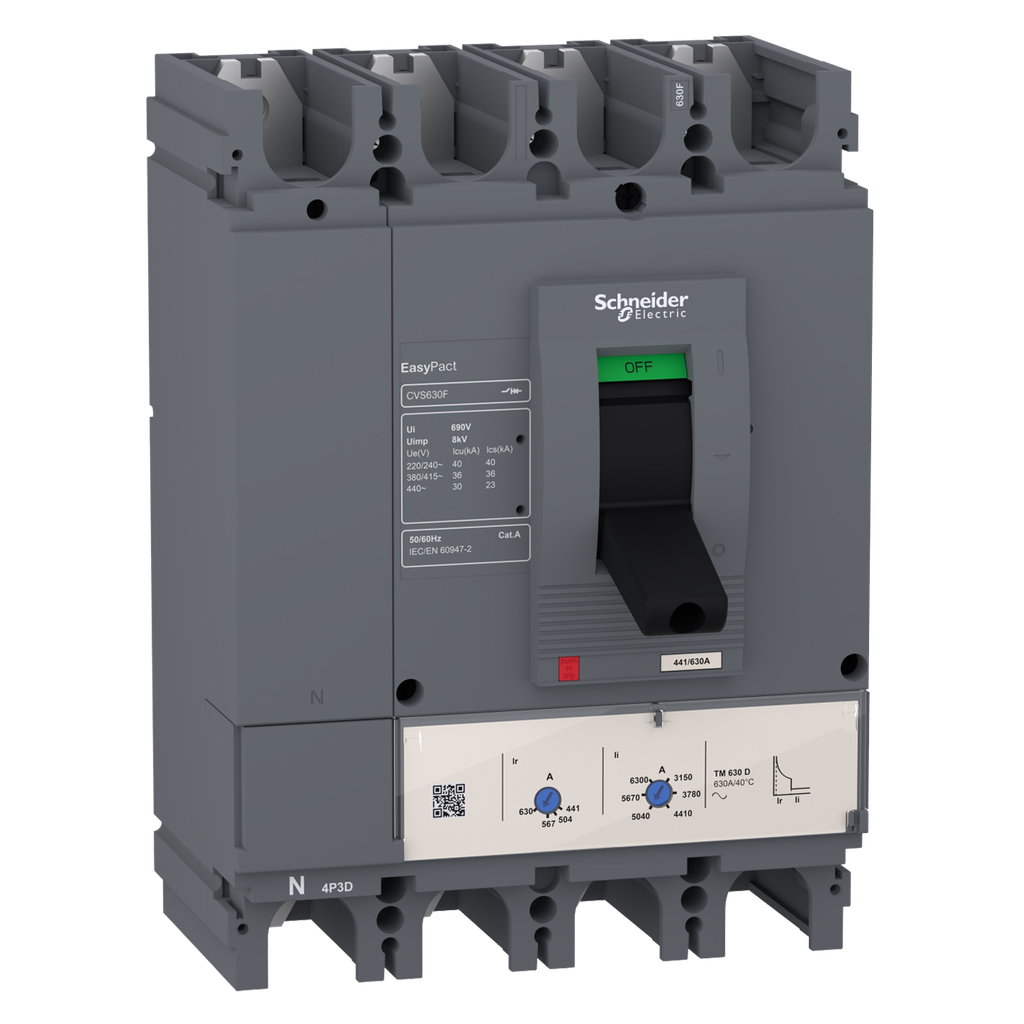 [28030] Interr. CVS400F 4P 320A 690VCA Schneider Electric