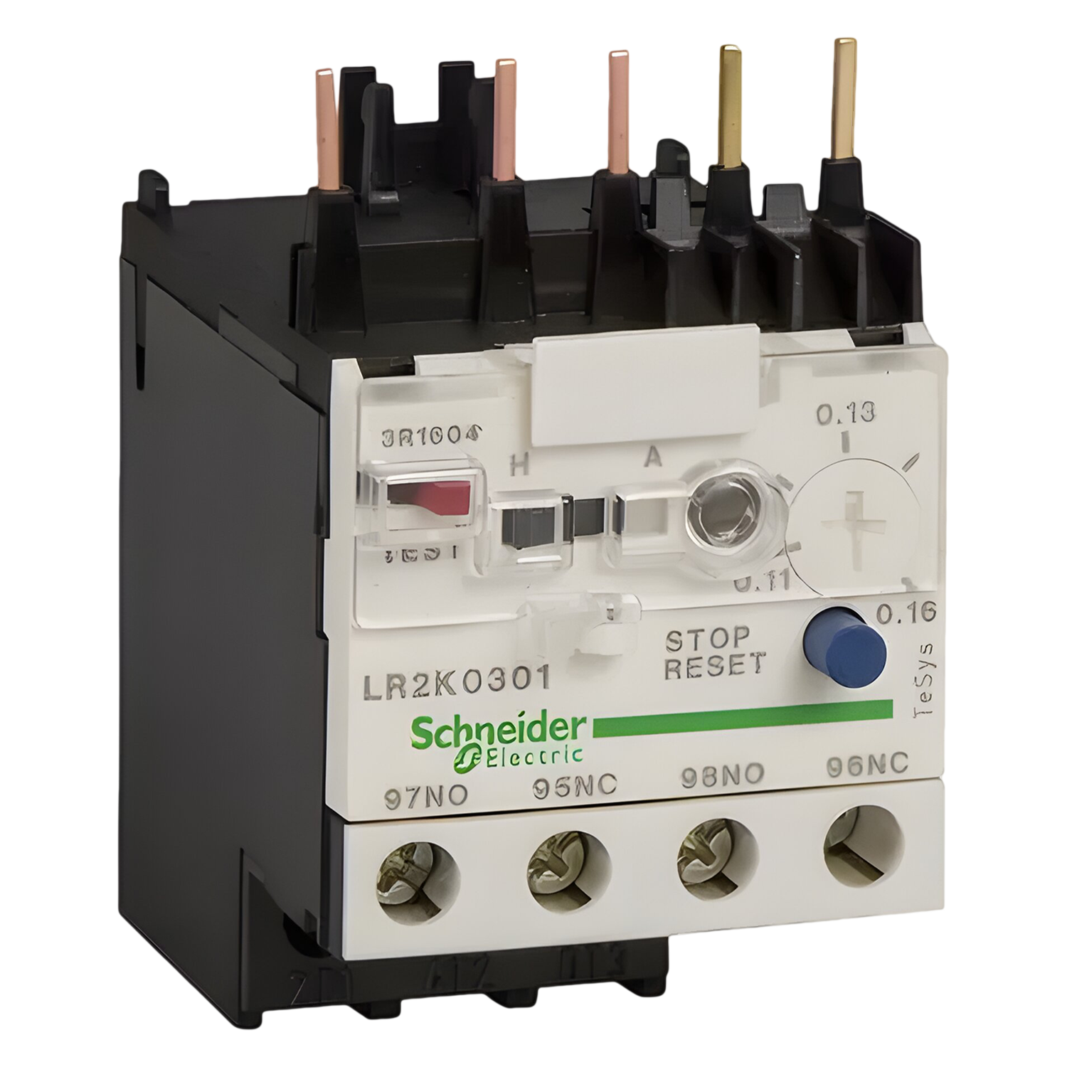 Relé Térmico 3P 690VCA 0,8A Rango Ajuste 0,54-0,8A Protección T Schneider Electric